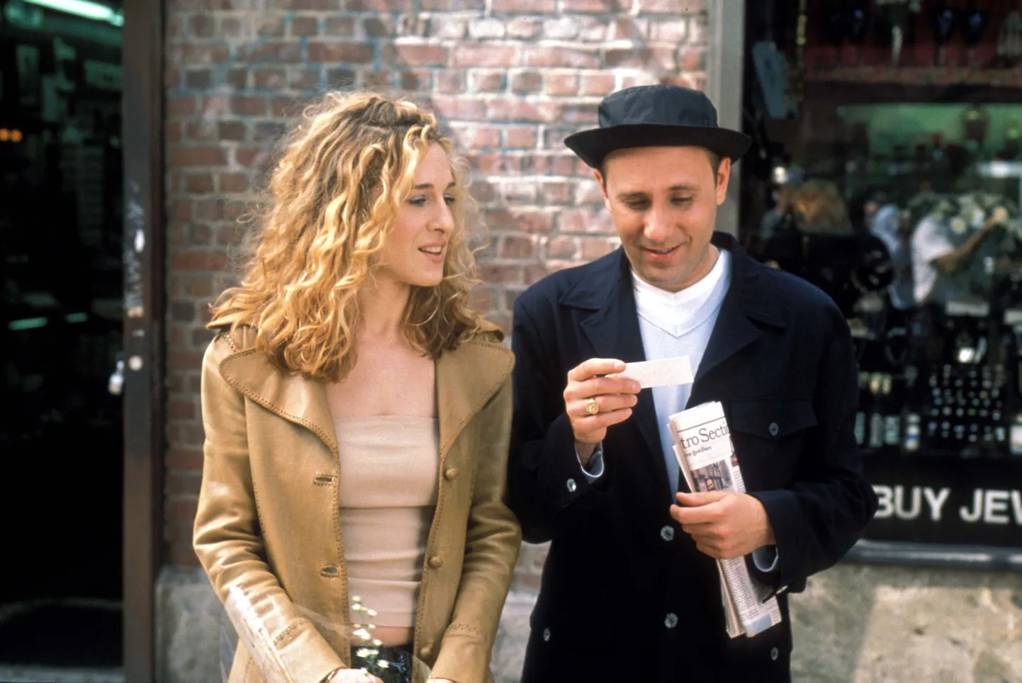 Sarah Jessica Parker ja Willie Garson sarjas «Seks ja linn».
