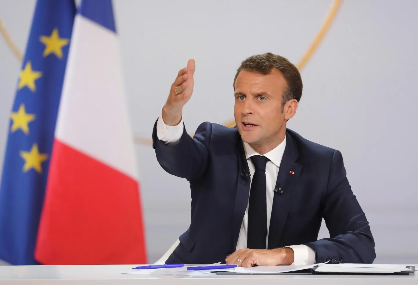 Prantsuse president Emmanuel Macron.