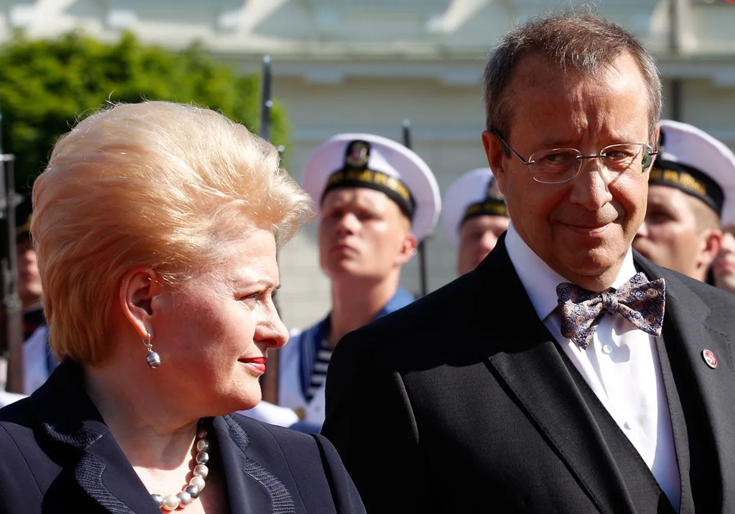 Dalia Grybauskaitė ja president Toomas Hendrik Ilves