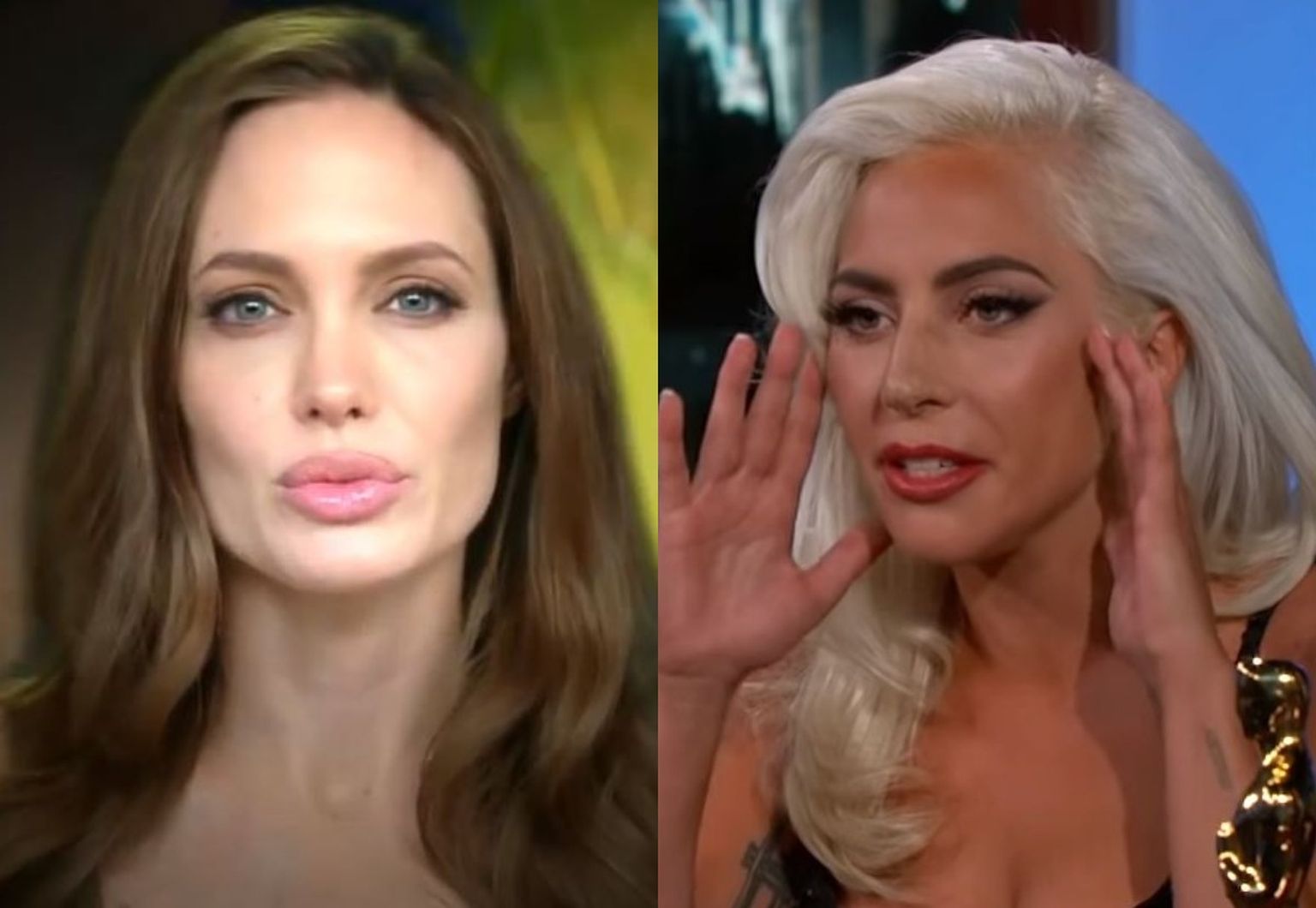 Анджелина Джоли и Леди Гага