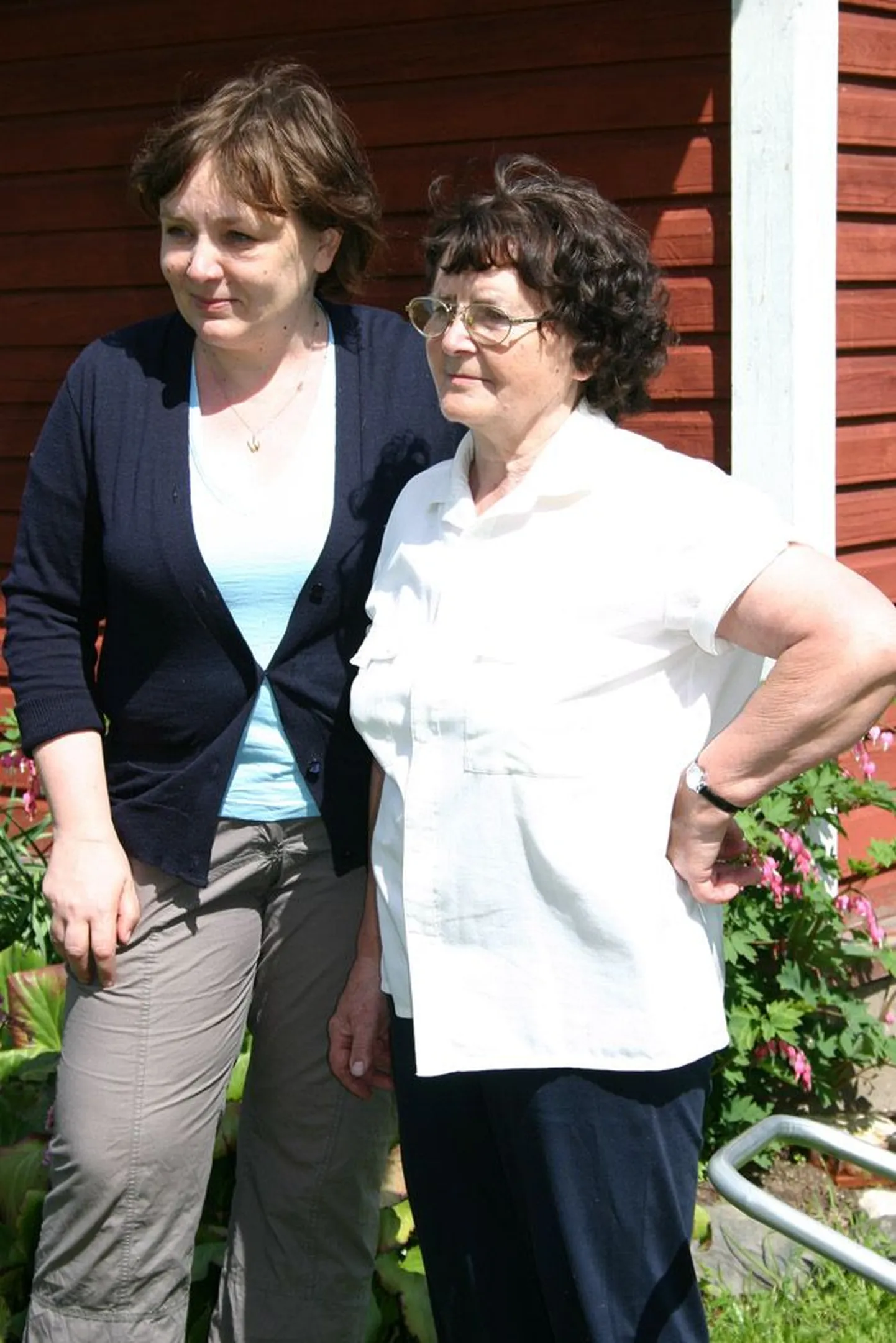Imbi Paju oma ema Aino Pajuga.
