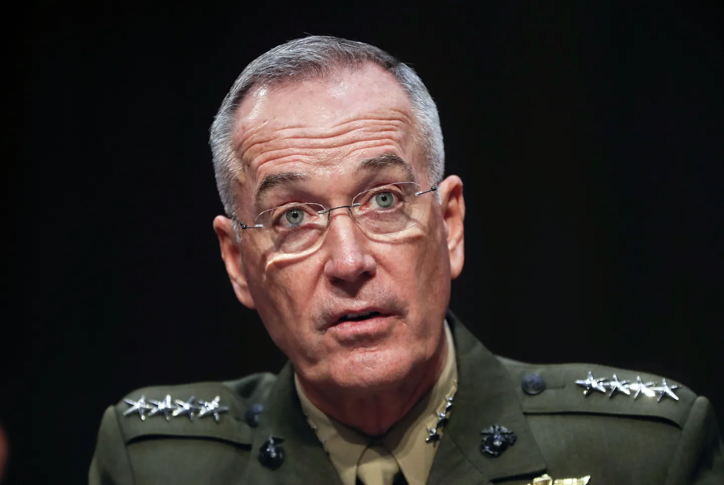 Staabiülemate ühendkomitee esimees kindral Joseph Dunford.
