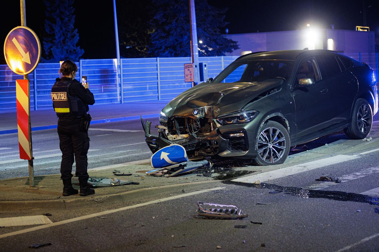 BMW juht põhjustas Lasnamäel liiklusõnnetuse