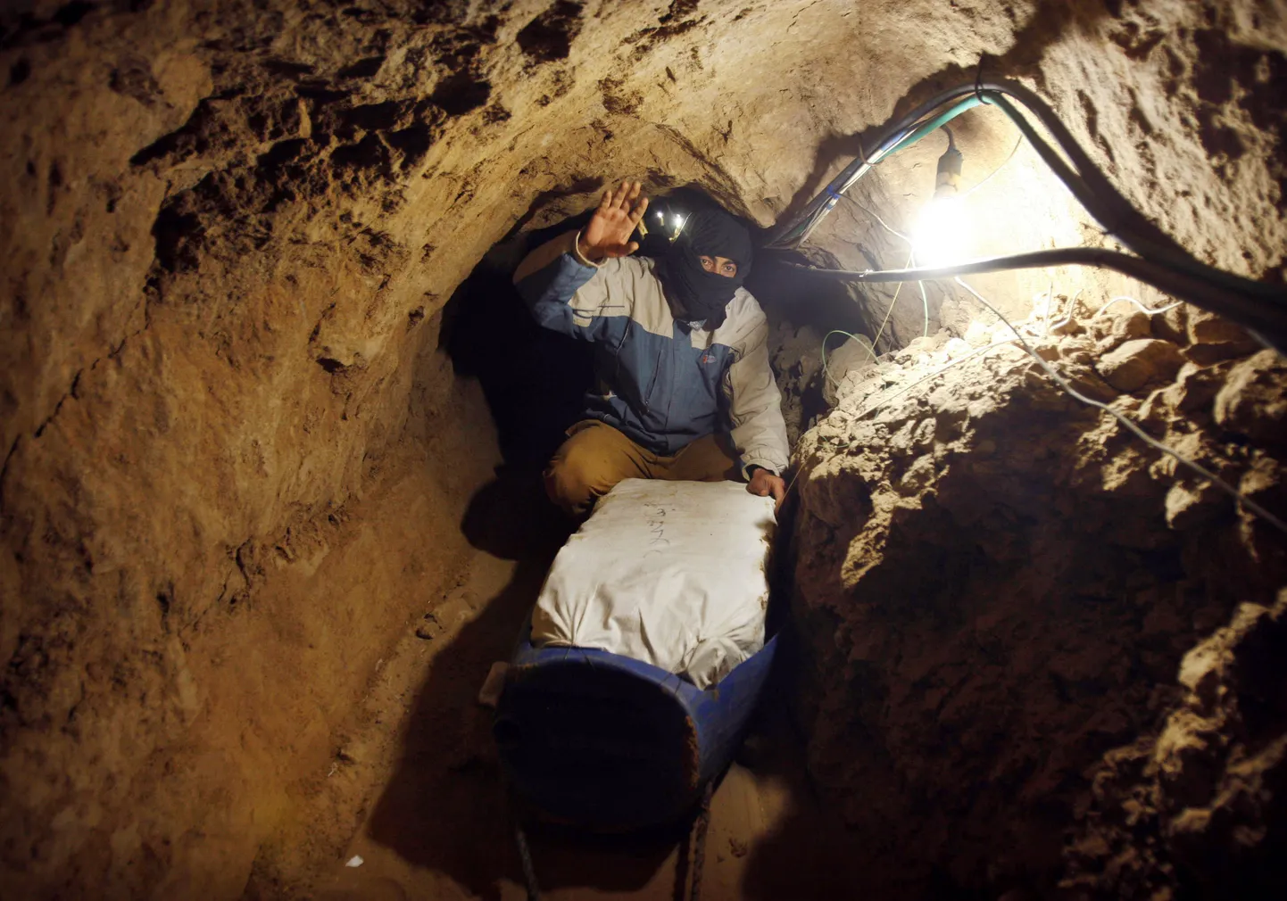 Salakaubaveo tunnel Egiptuse ja Gaza sektori piiril.