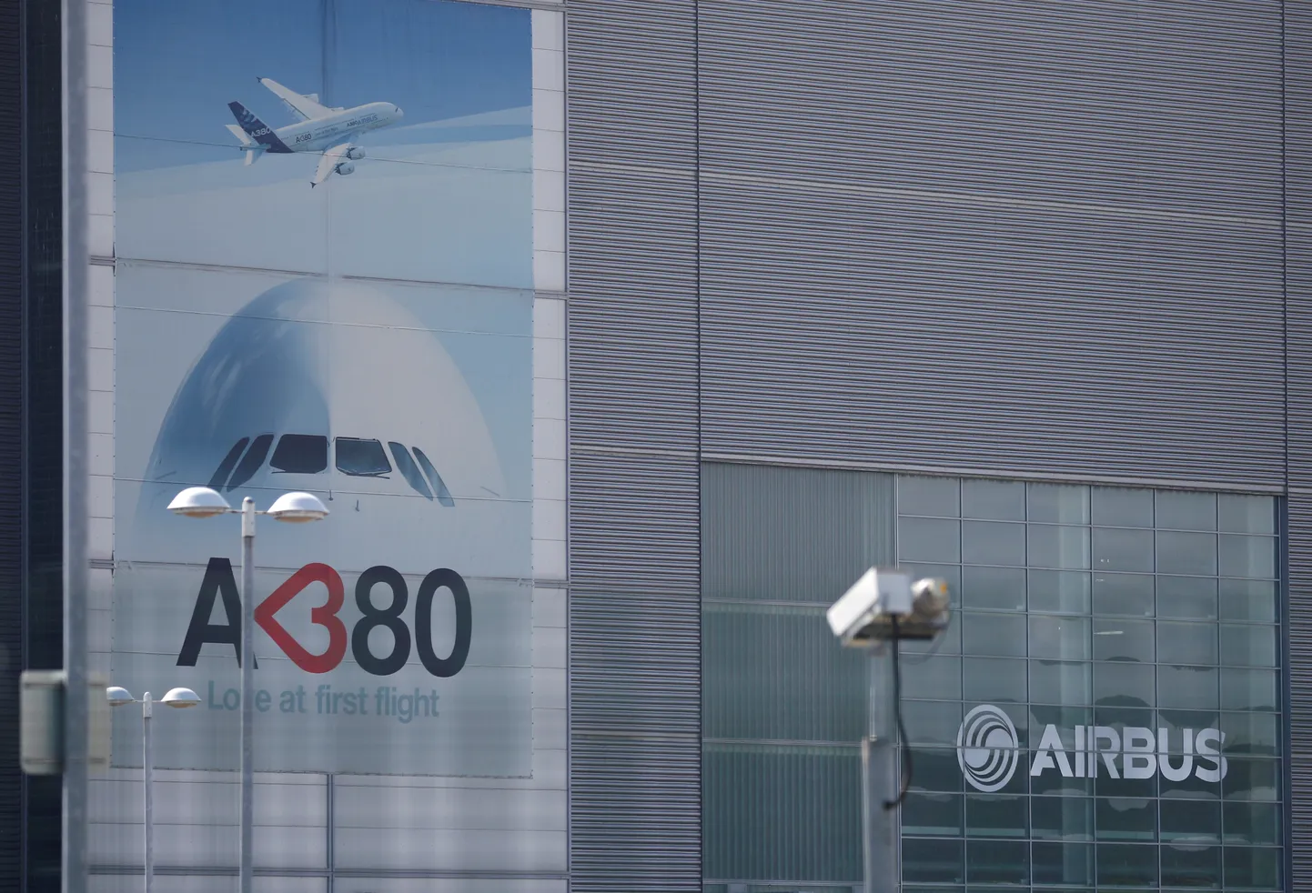 Airbusi plakatid, London.