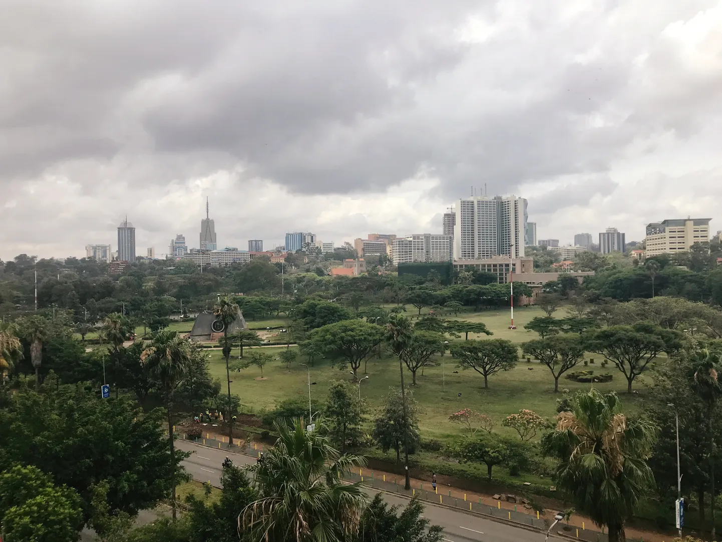 Vaade Nairobi linnale.