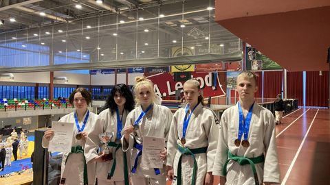 Samurai judokad võitsid noorte esivõistlustel seitse medalit