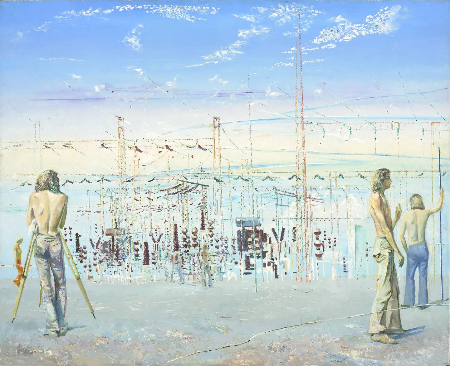 Ludmilla Siim, «Planeerijad» (1975). Eesti Kunstimuuseum.