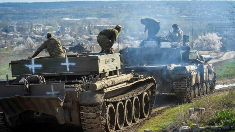 Украинские танки.