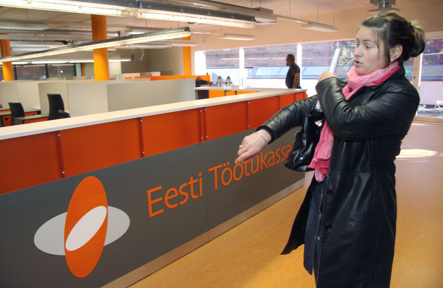 Eesti töötukassa kontor Pärnus.