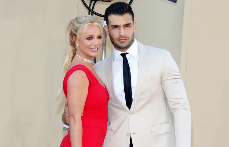 Britney Spears ja Sam Asghari filmi «Once Upon a Time In Hollywood» esilinastusel Los Angeleses.