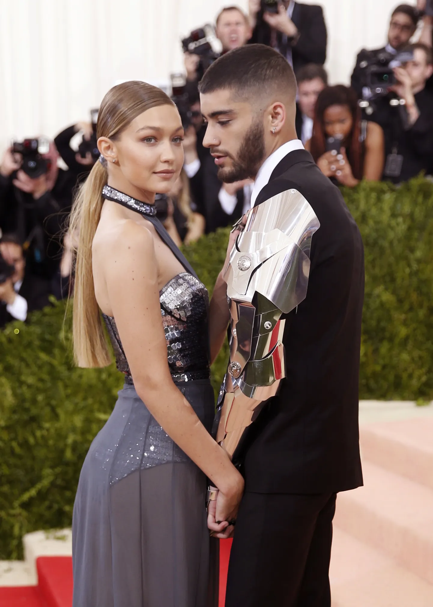Model Gigi Hadid ja laulja Zayn Malik aastal 2016.