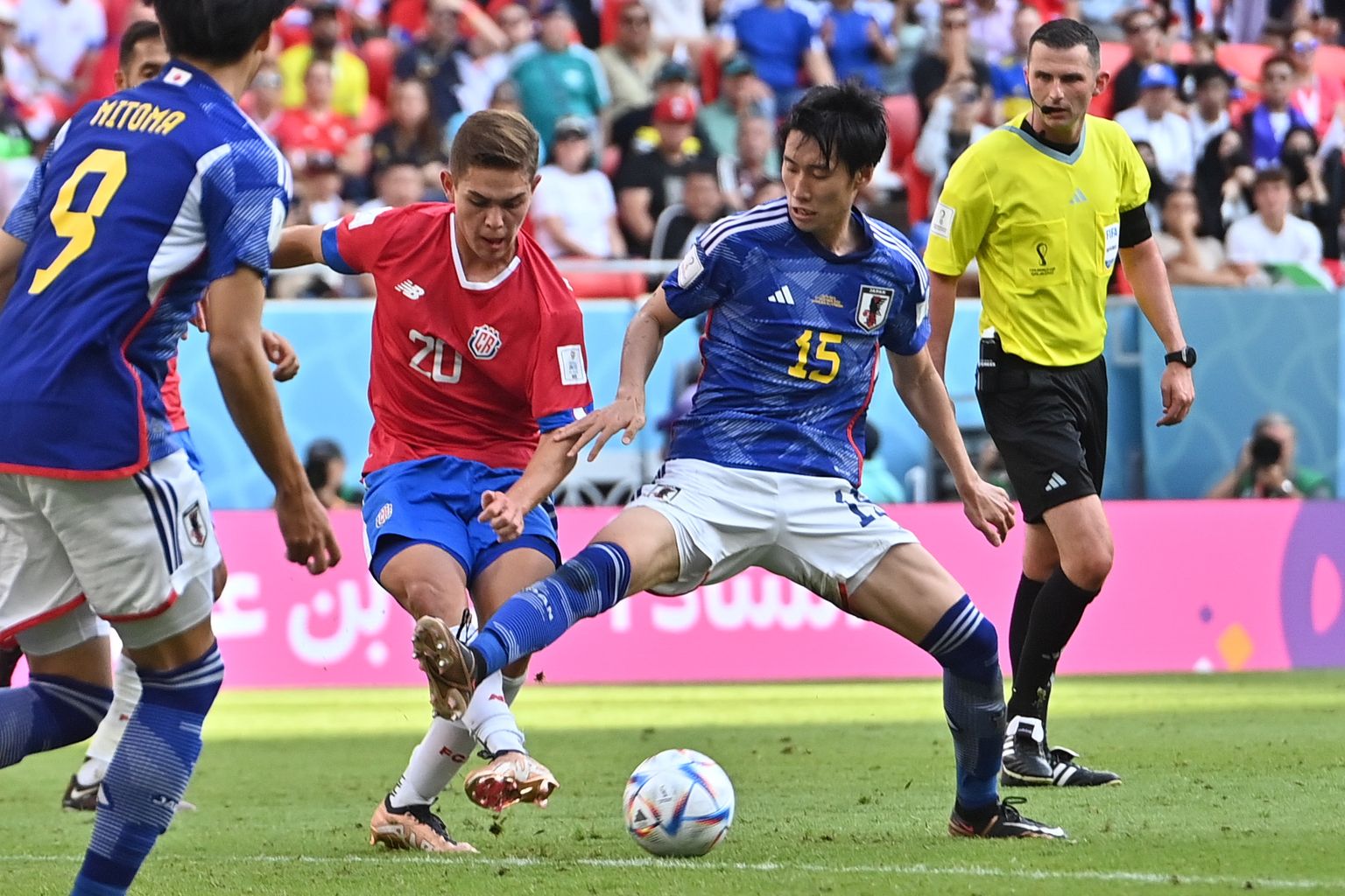 Матч Коста-Рика - Япония.