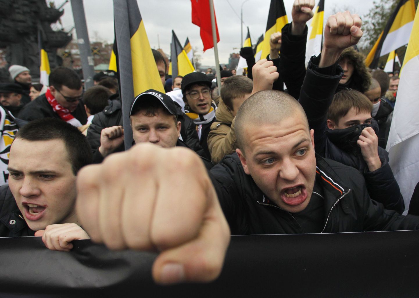 Marurahvuslaste marss Moskvas.