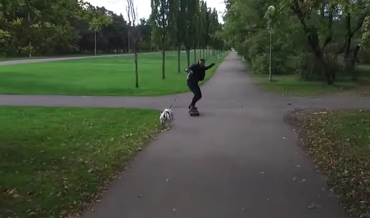 Longboarderid Lola ja Rauno