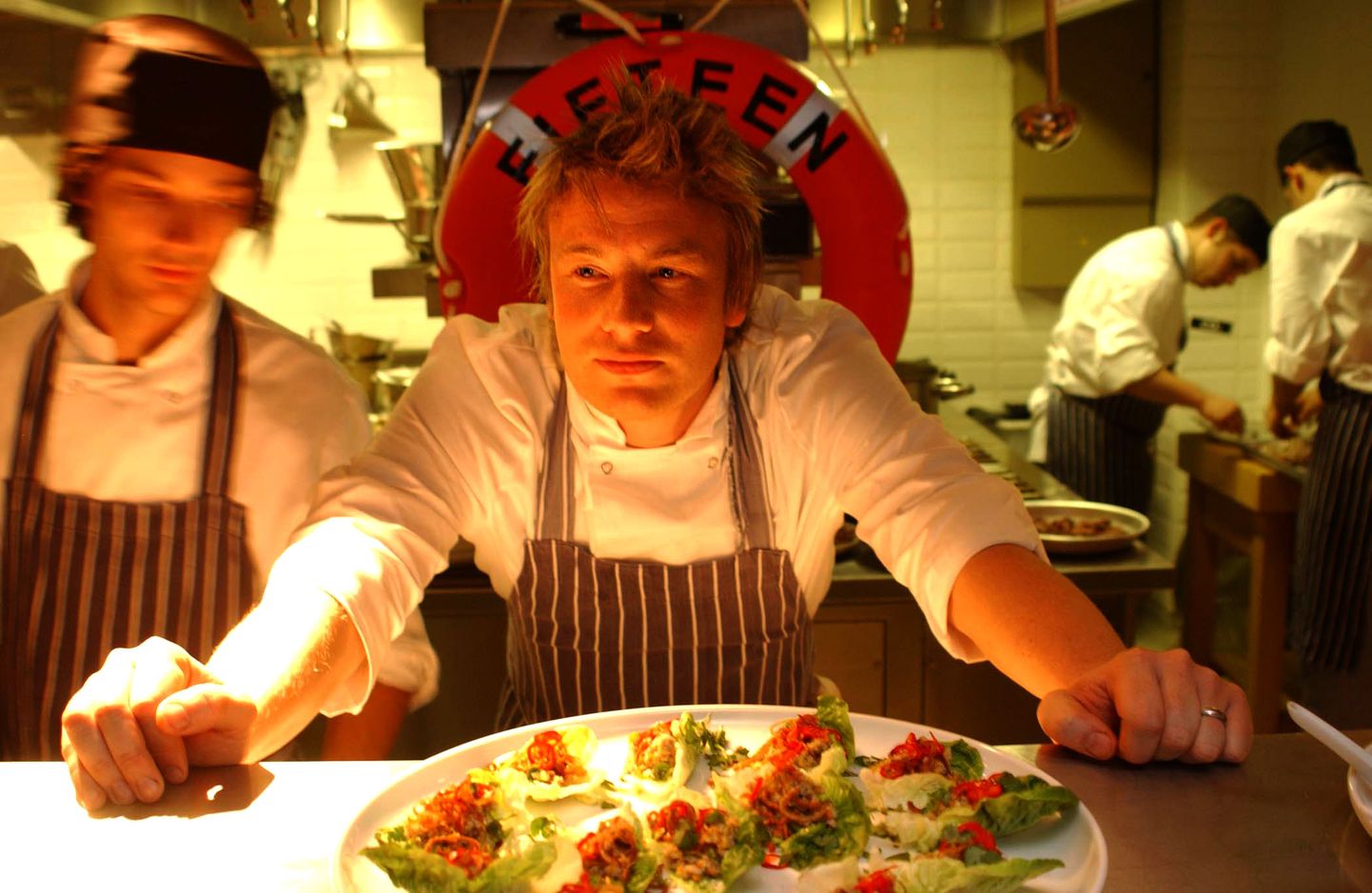 Jamie Oliver oma Fifteen restoranis