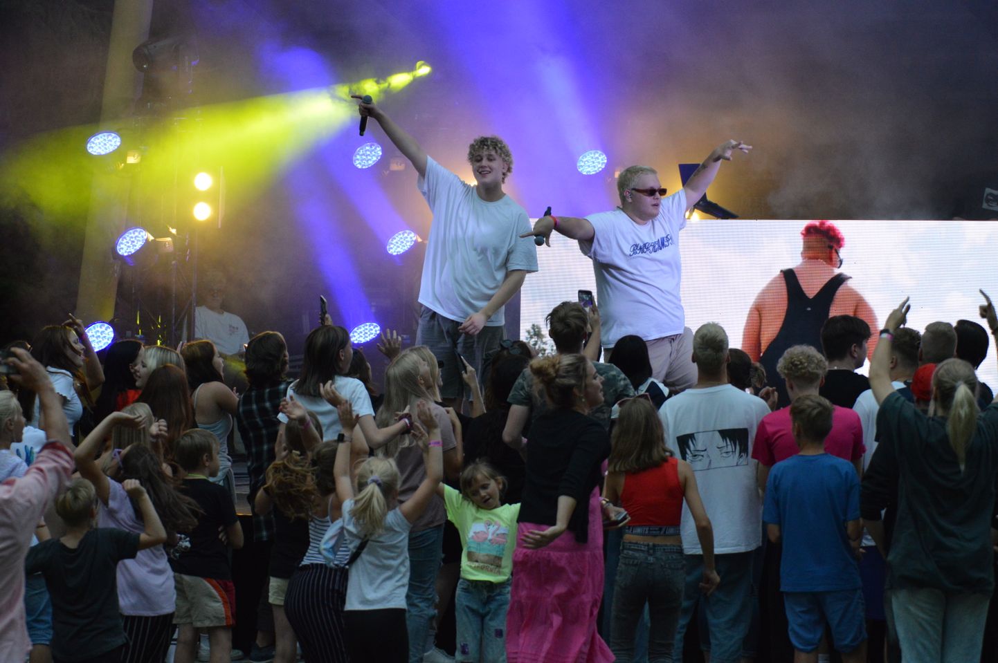 2022. aastal innustasid NORF festivalil noori artiste Clicherik & Mäx.