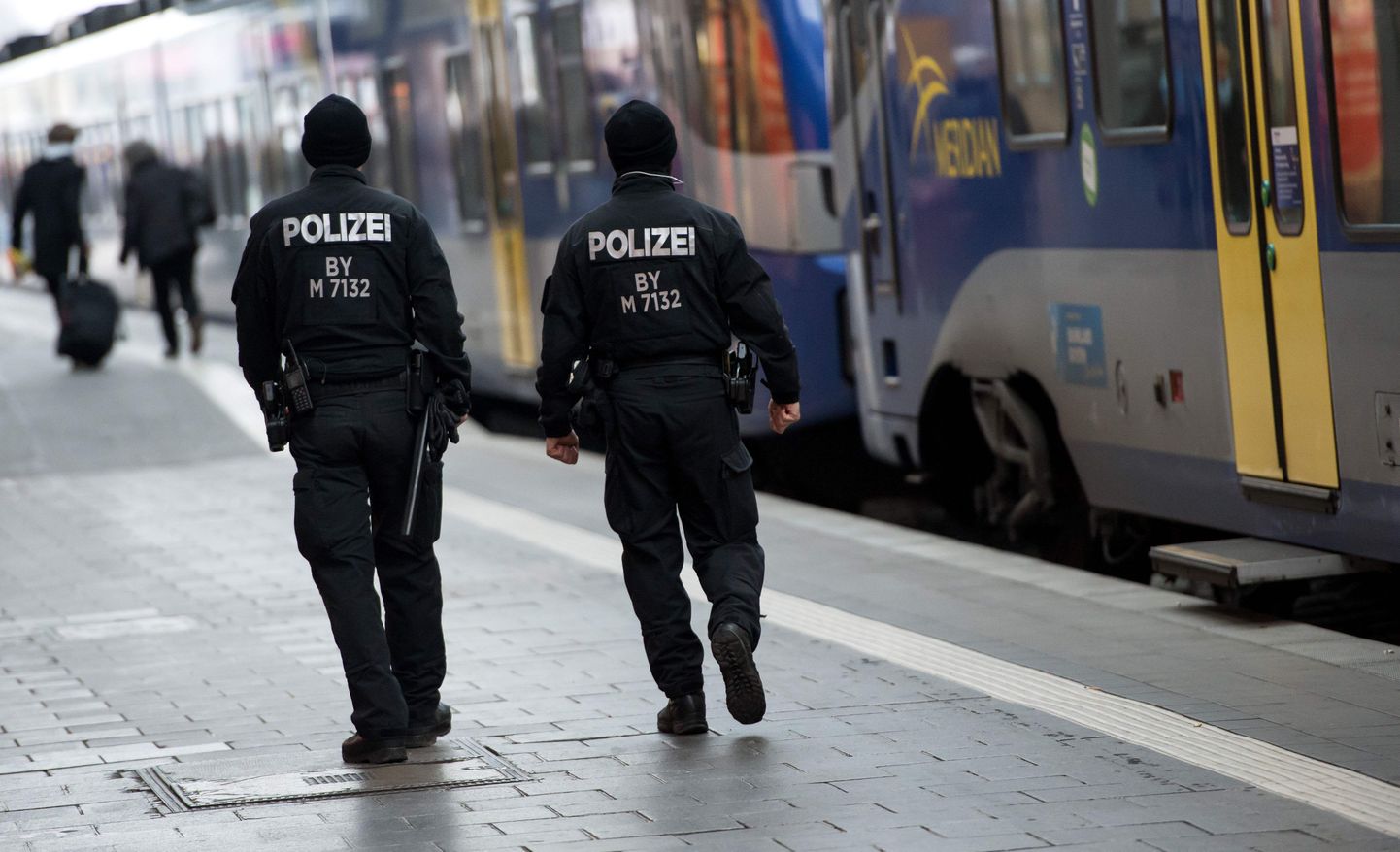 Münchenis patrullivad politseinikud.