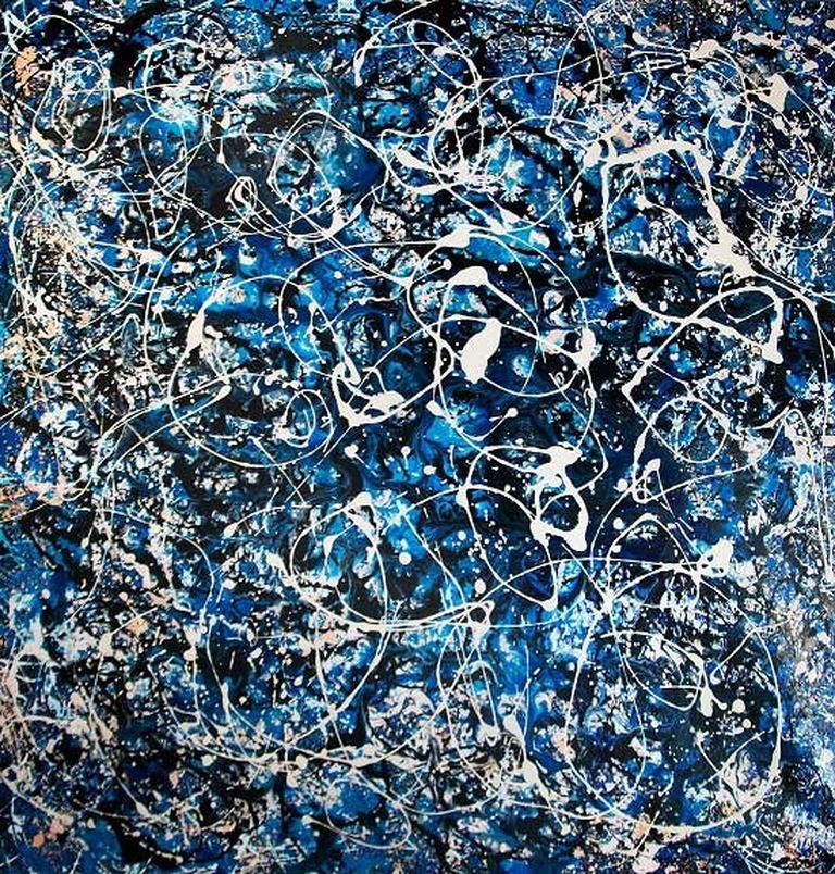 Edijs Kravalis (1983) "310", 2014. audekls/alkīda krāsa, 140X139,5 cm Sākuma cena: 500€