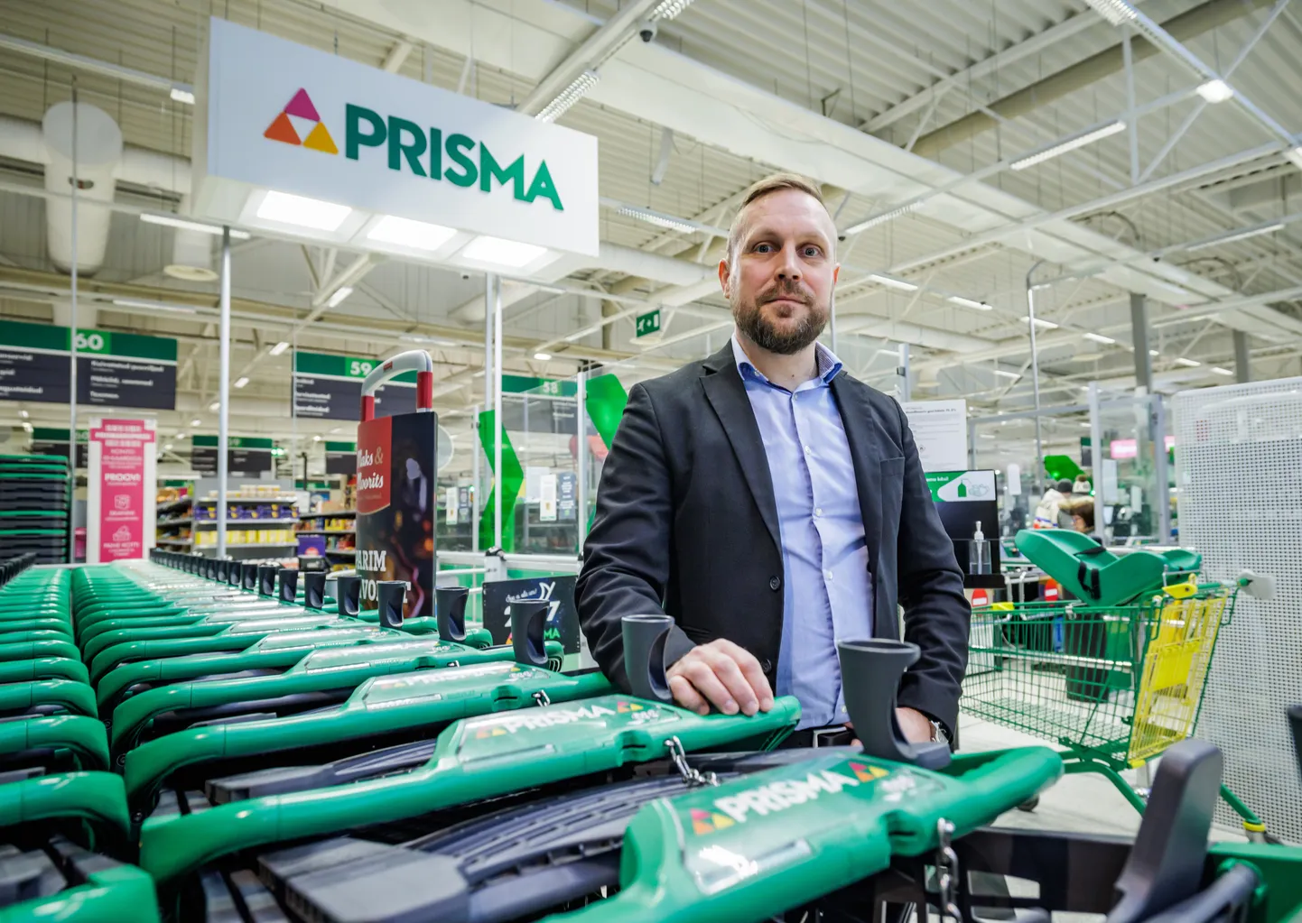 Руководитель Prisma Eesti Теэму Кильпия.