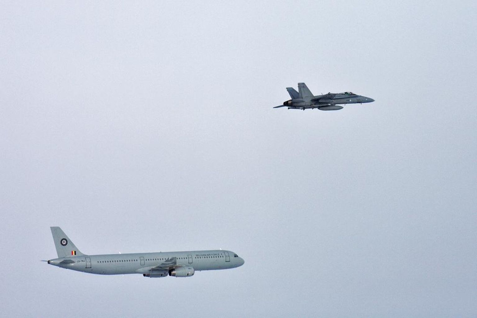 Airbus ja Soome F-18. 