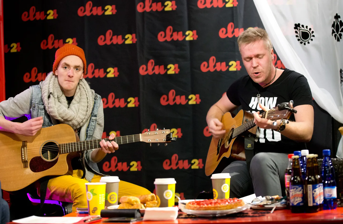 Margus Vaher ja Paul Neitsov. Elu24 live, 2015.