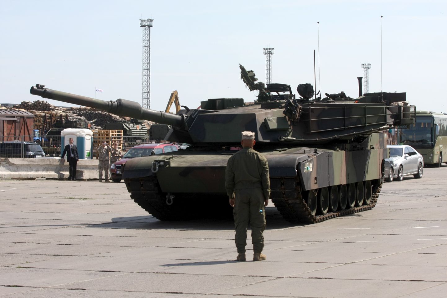 Танк M1 Abrams. Иллюстративное фото