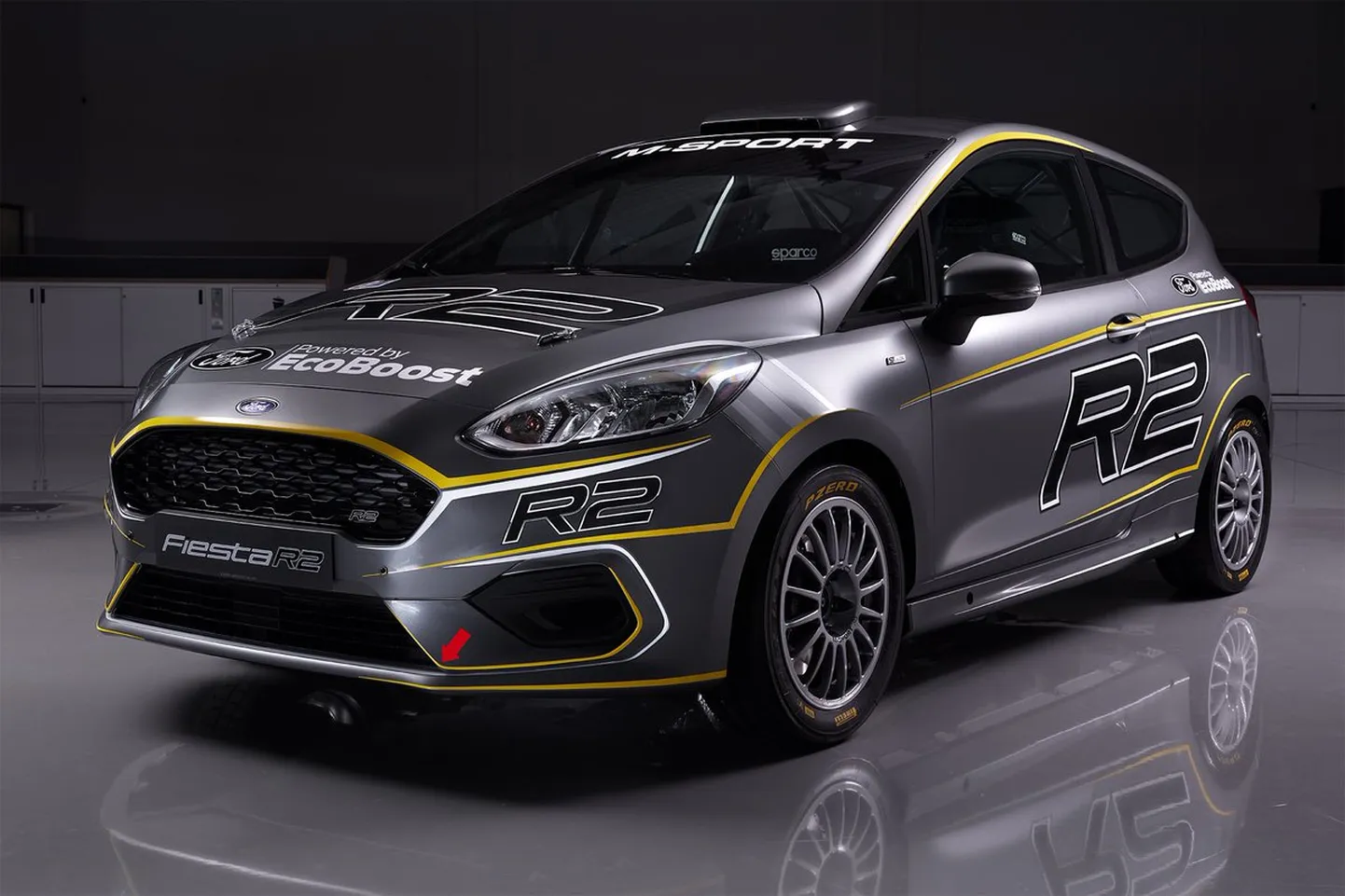 Uus Ford Fiesta R2 ralliauto