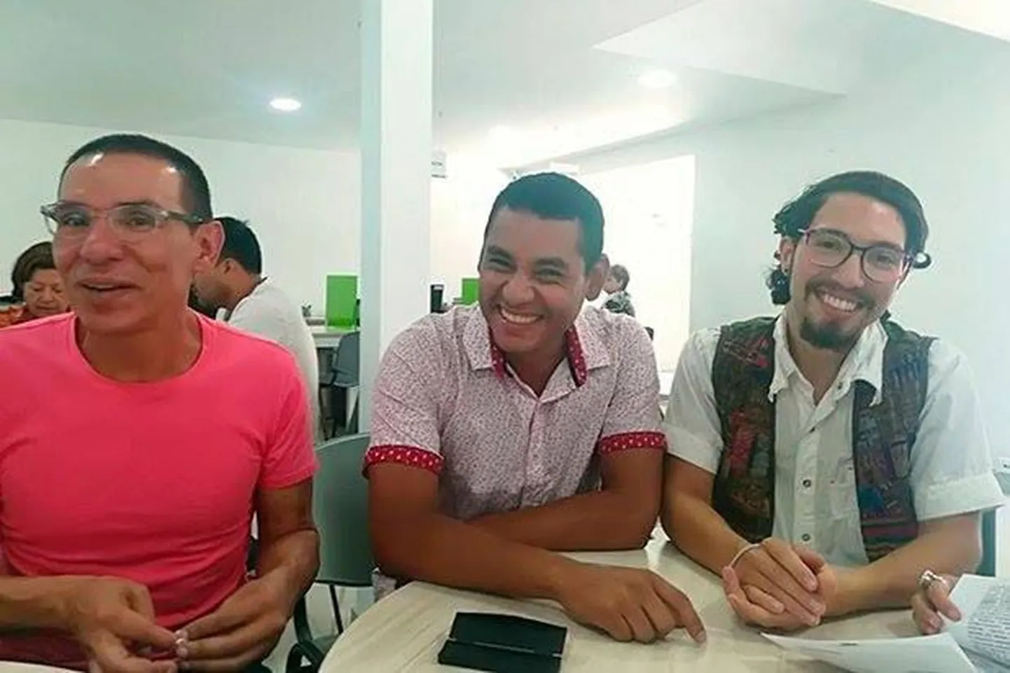 Hugo Prada, John Alejandro Rodríguez, Manuel José Bermúdez