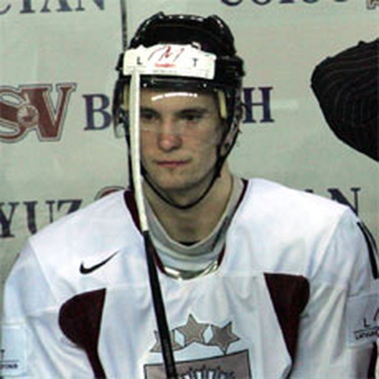 Lauris Dārziņš ir viens no pēdējā laikā rezultatīvākajiem Latvijas izlases hokejistiem. 