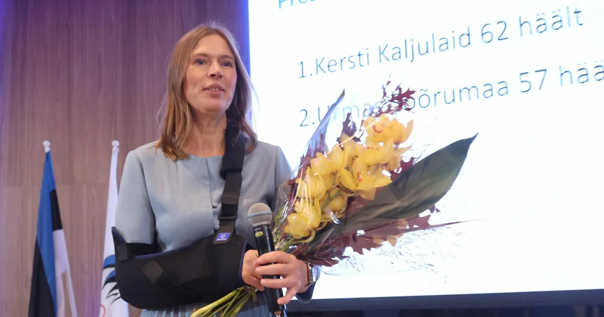 Eesti Olümpiakomitee presidendiks valiti Kersti Kaljulaid