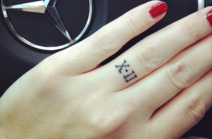 Тренд - символ вечной любви: тату вместо обручального кольца