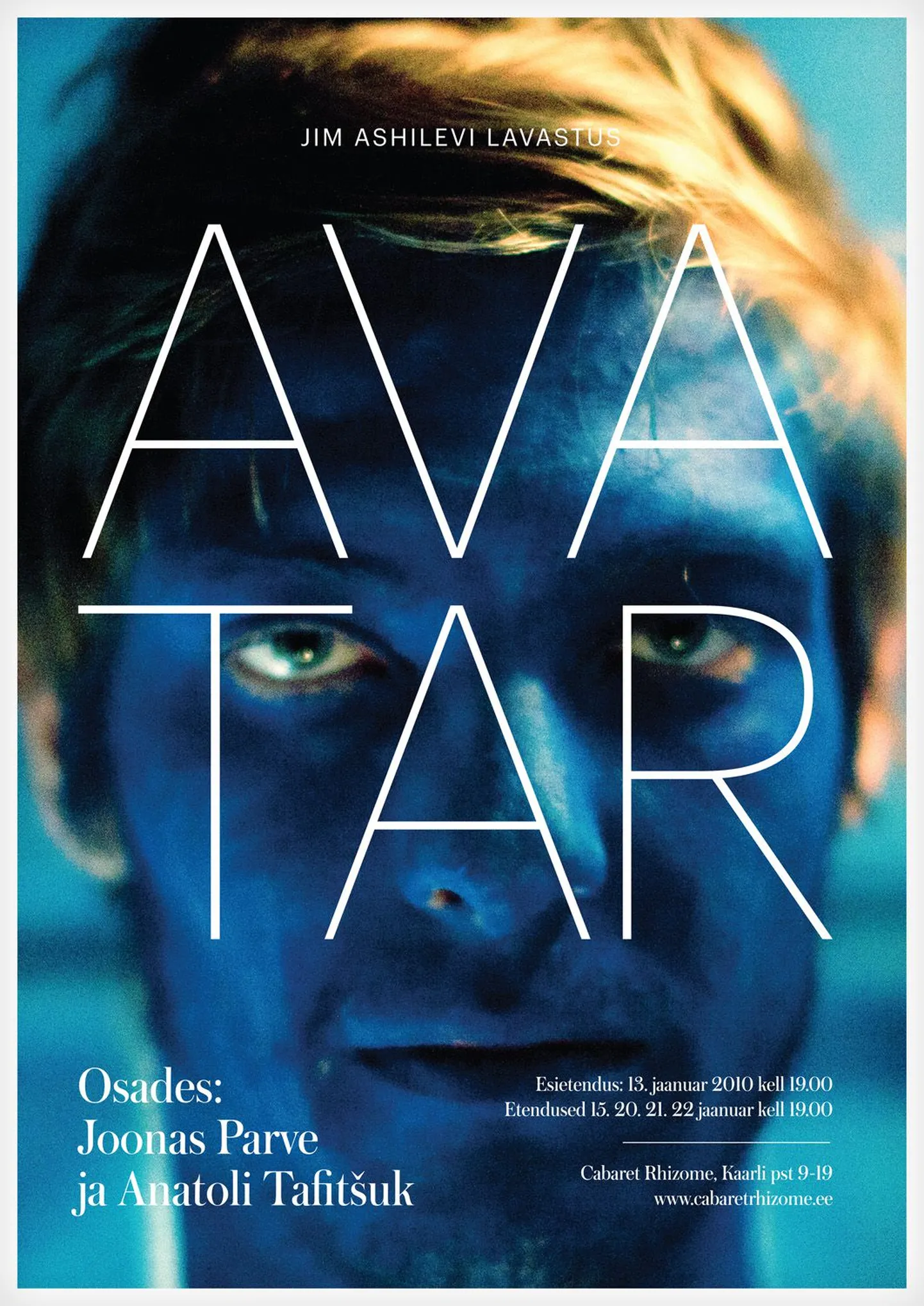 Etendus "Avatar" - Jim Ashilevi ja Cabaret Rhizome toovad lavale hunnitu fantastika varju jäänud rääkimata loo.
