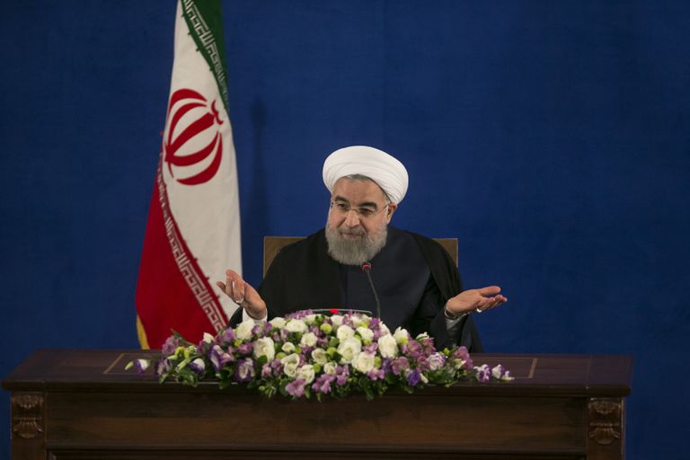 Iraani tagasivalitud president Hassan Rouhani. / Scanpix