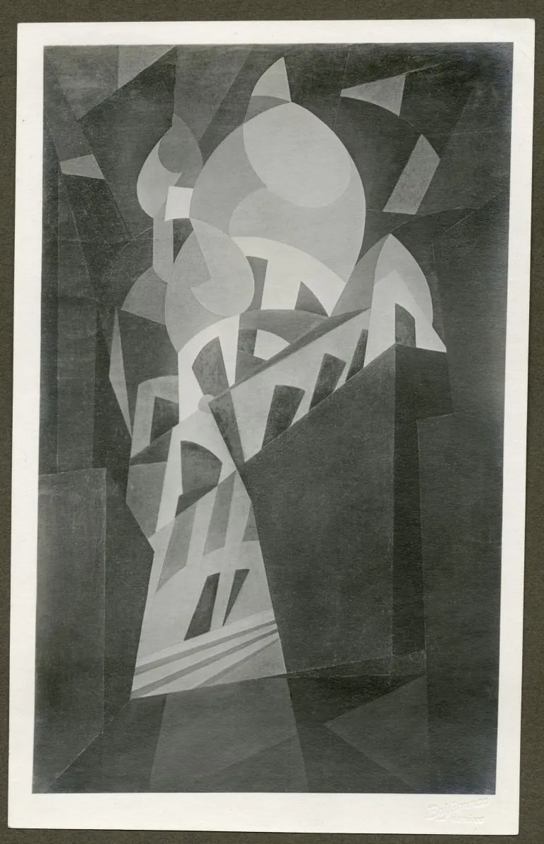 Edmond Arnold Blumenfeldt. Montmartre öösel. 1924–1925. Õli