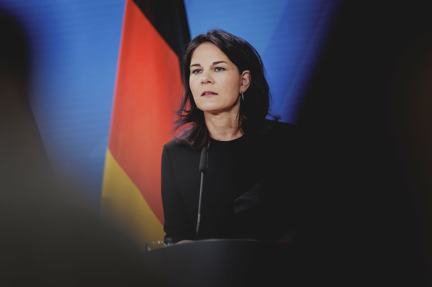 Vācijas ārlietu ministre Annalēna Bērboka.