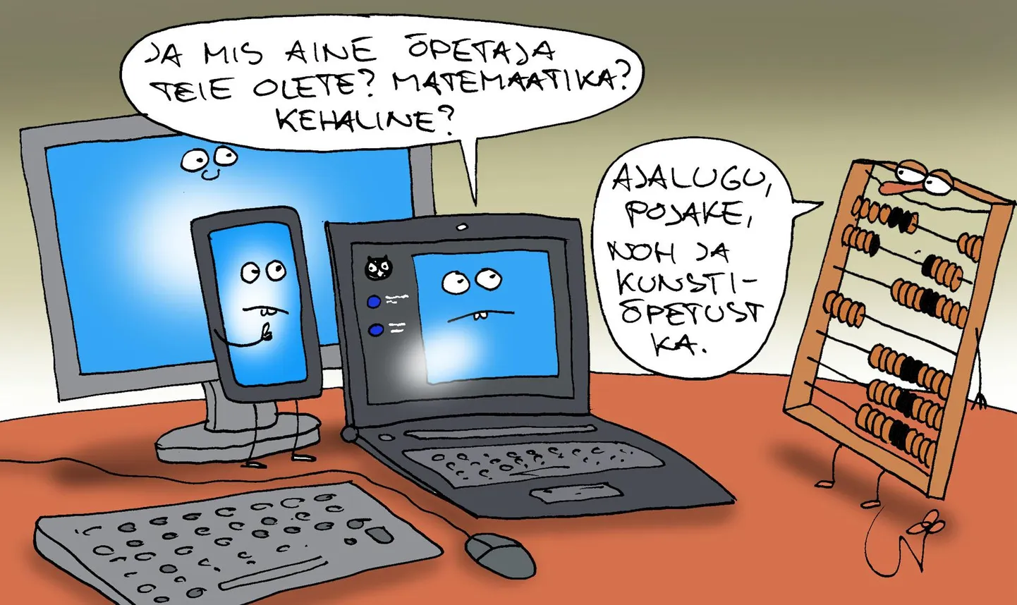 Päeva karikatuur FOTO: Urmas Nemvalts