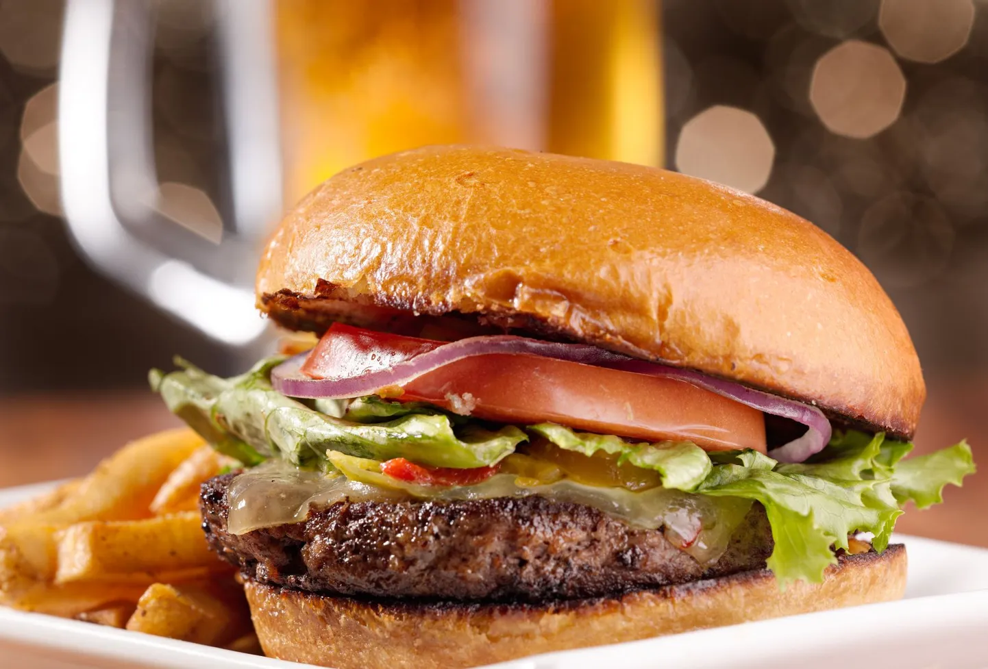 Hamburger. Illustratiivne foto.