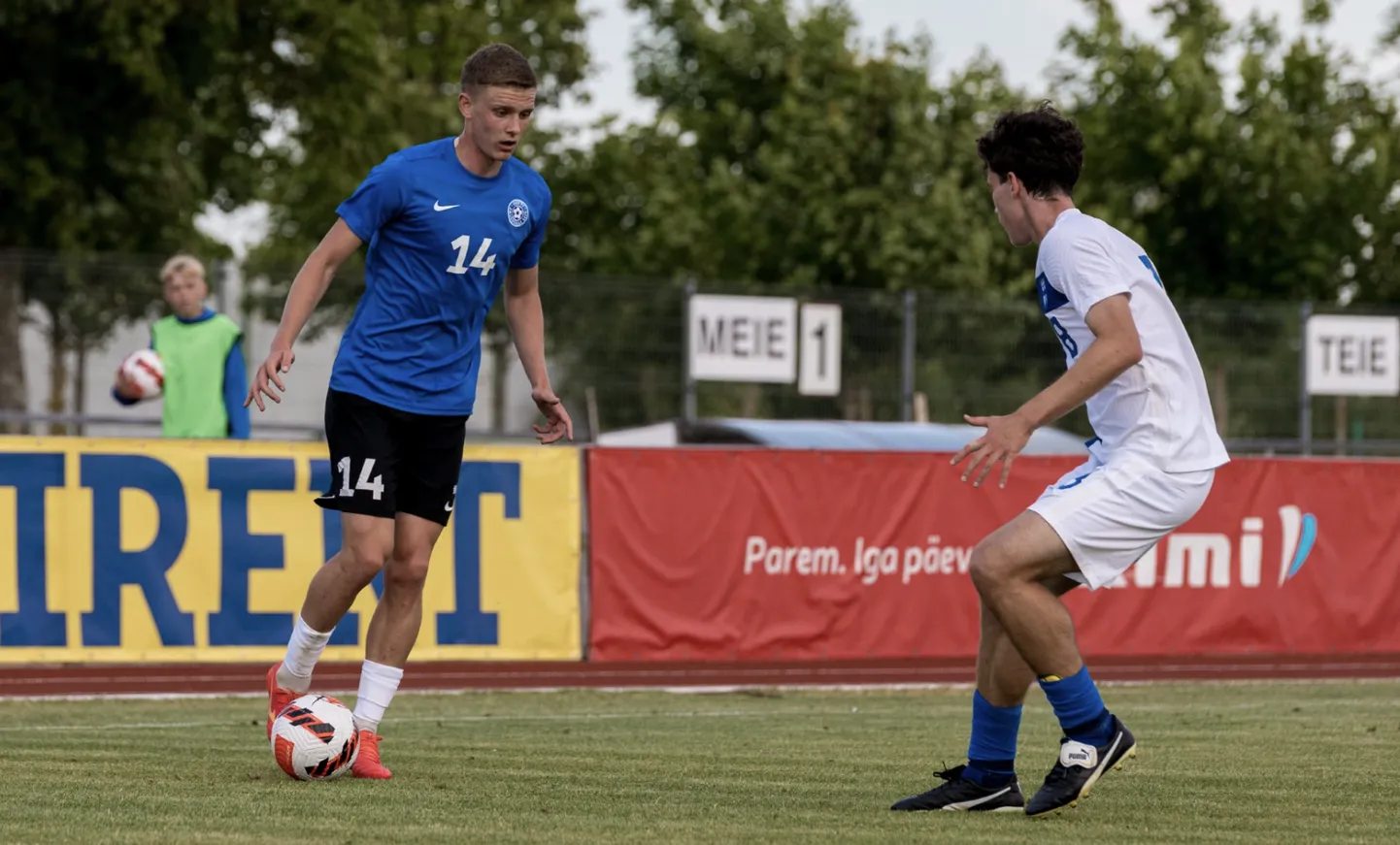 Eesti noormeeste U21 jalgpallikoondis alistas juuni alguses 1:0 Soome.