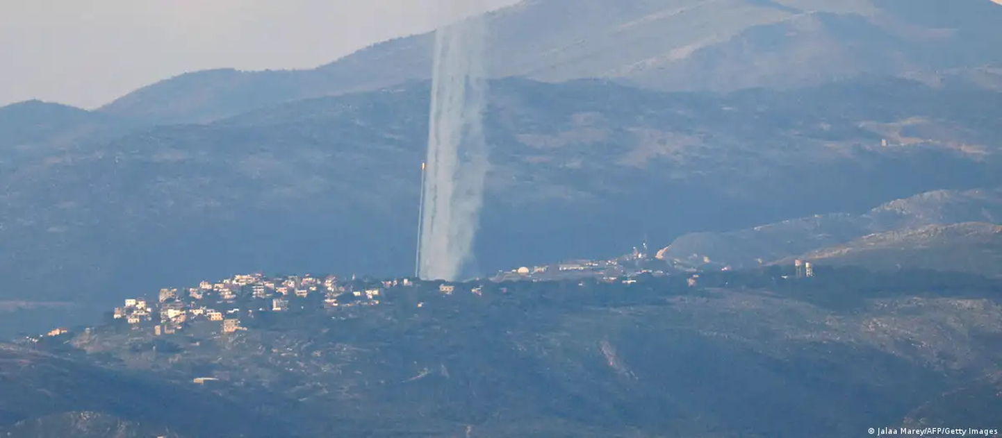 Запуск ракет с территории Ливана по Израилю