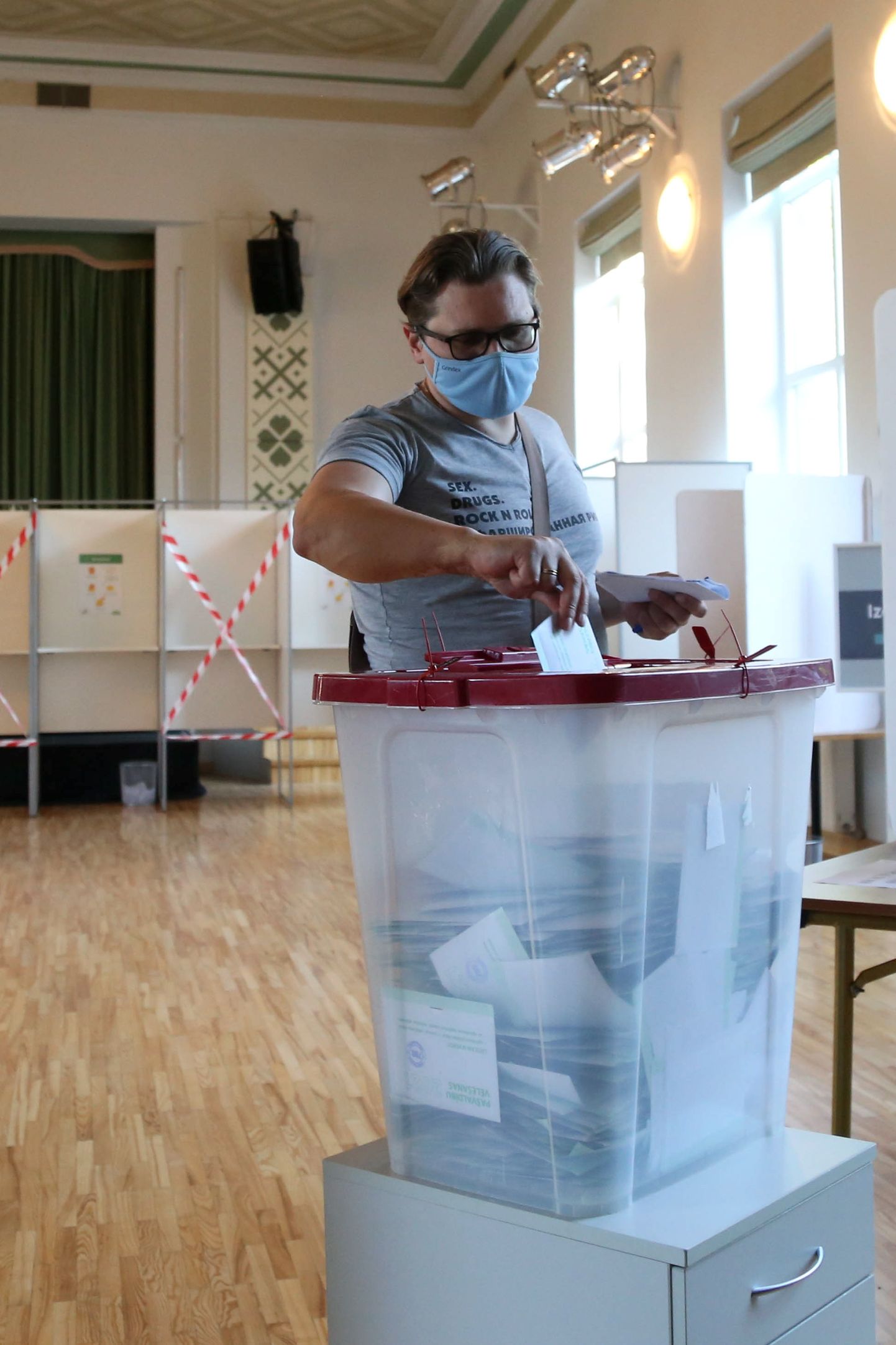 Mārupes pašvaldības vēlēšanas 790. vēlēšanu iecirknī Mārupes novada domē.