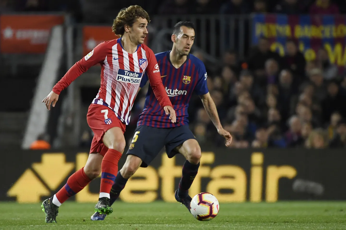 Atletico Madridi ründaja Antoine Griezmann.
