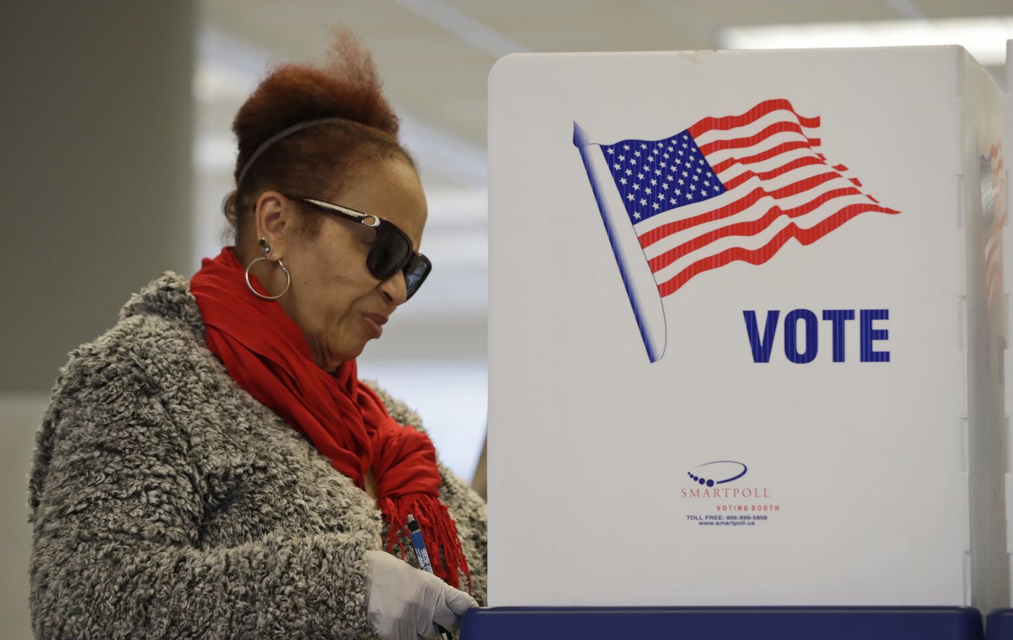 USA valija oma häält andmas. Foto on illustratiivne.