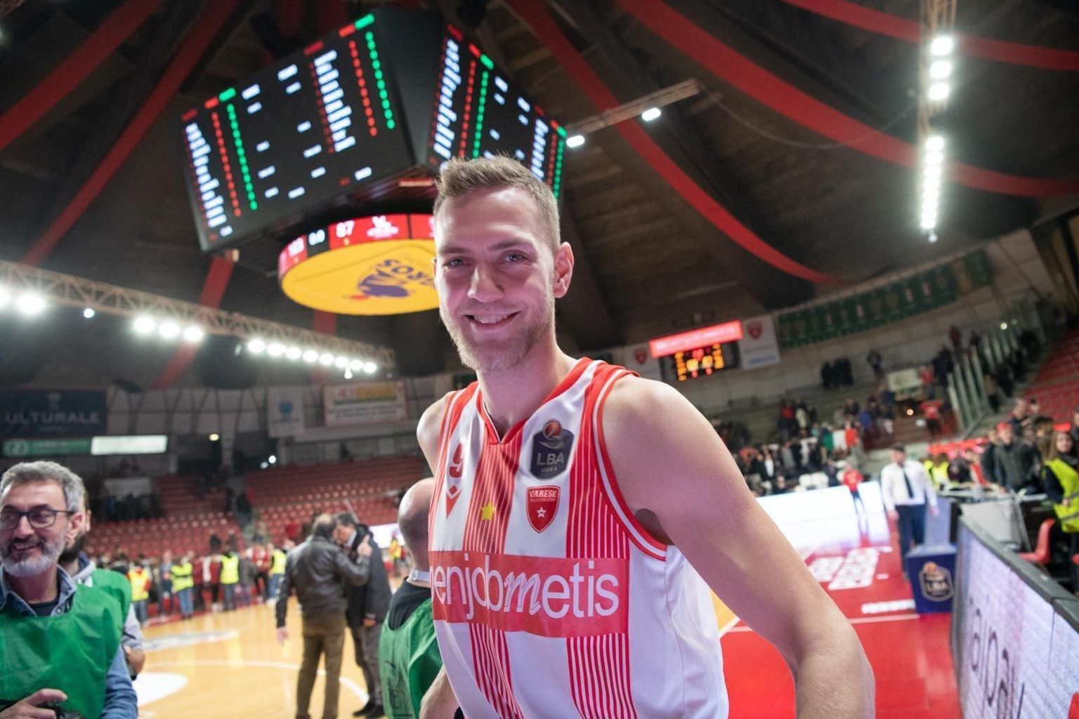 Siim-Sander Vene ja Varese said hooaja jooksul peetud 19 mängust üheksa võitu.  FOTO: Fabio Averna