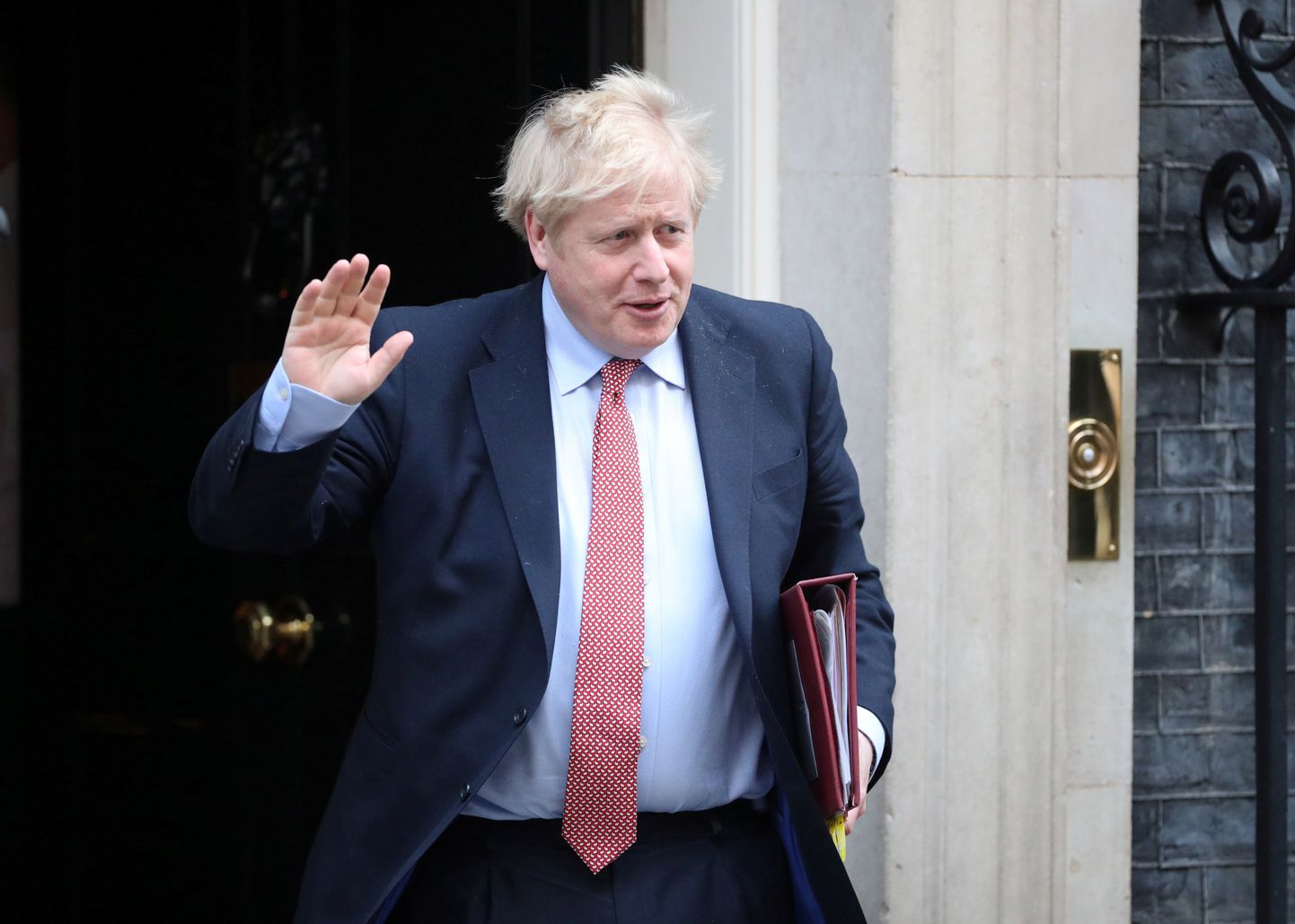 Briti peaminister Boris Johnson 25. märts 2020.