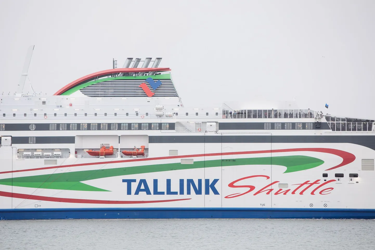 Tallinna-Helsingi liini teenindav Tallinki Megastar.