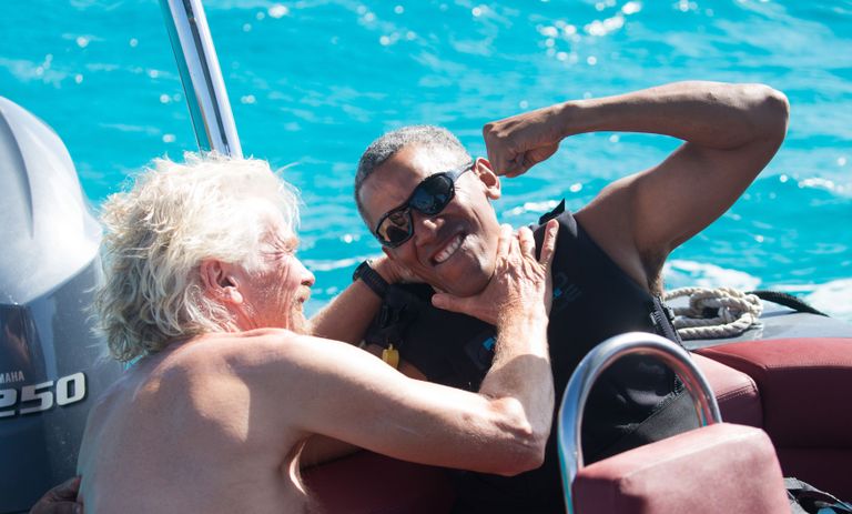 Barack Obama ja Richard Branson / Handout/Reuters/Scanpix