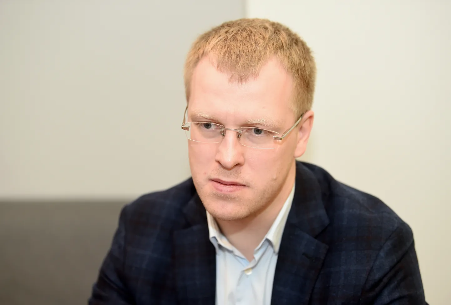 Daugavpils domes priekšsēdētājs Andrejs Elksniņš.
