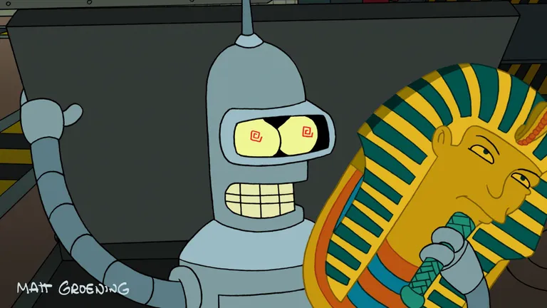 Kaader animaseriaalist «Futurama»