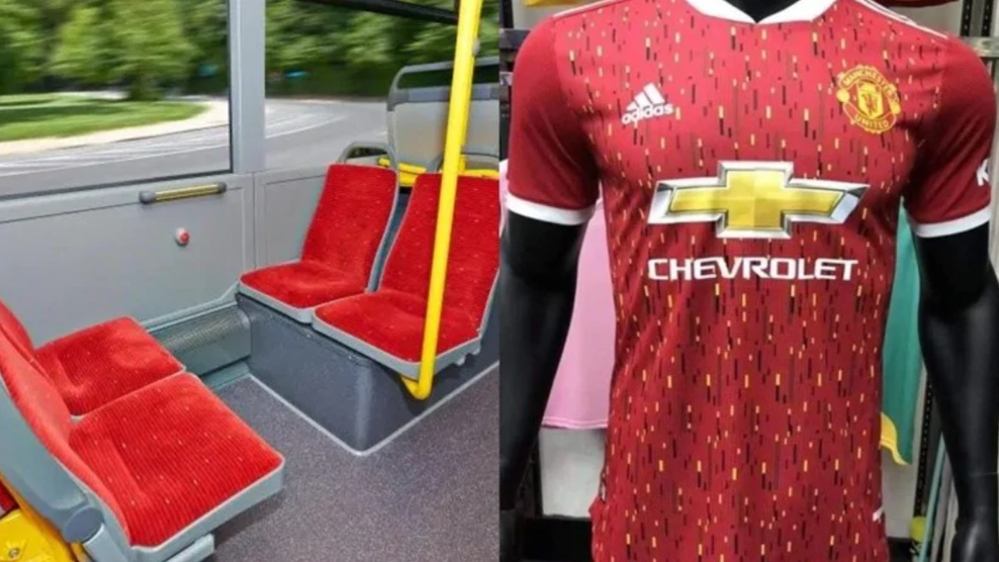 Kumb on kumb? Bussiiste ja Unitedi uue hooaja väidetav särk.